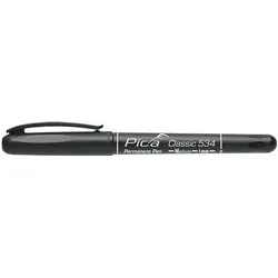 Pica Permanentmarker  CLASSIC schwarz Strich-B.1mm Rundspitze