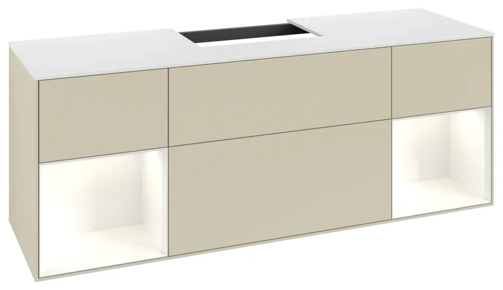 Villeroy & Boch Waschbeckenunterschrank Finion G21 1600x603x501mm m Bel FK/RE/AP: HJ/GF/1 G211GFHJ