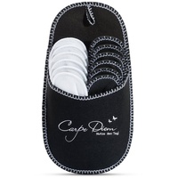 Onvaya ONVAYA® ABS Gästepantoffeln Carpe Diem 6er Set, Antirutsch