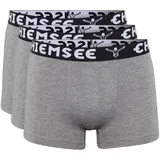 Chiemsee Boxershorts im Dreierpack und Label-Look grau L