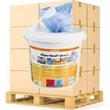 ZVG zetClean Wiper Bowl feuchte Reinigungstücher abrasiv 50144-000 , 1 = Eimer à 72 Tücher