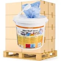 ZVG zetClean Wiper Bowl feuchte Reinigungstücher abrasiv 50144-000 , 1 = Eimer à 72 Tücher
