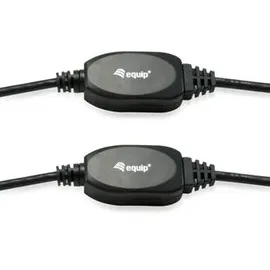 Equip 133348, 15 m, USB 3.2 Gen 1 (3.1 Gen 1), 5 Gbit/s, Schwarz