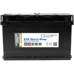 Q-Batteries Start-Stop EFB Autobatterie EFB65 12V 65Ah 650A