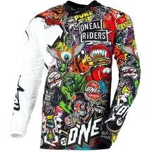 O'Neal Oneal MX Jersey Mayhem Crank schwarz-multi - M