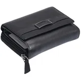 LEMONDO Damen Geldbörse schwarz