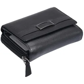 LEMONDO Damen Geldbörse schwarz