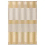 benuta Outdoorteppich Vega, rechteckig, Höhe: 5 mm, Kunstfaser, Berber, Ethno-Style, Wohnzimmer beige|gelb 160 cm x 230 cm x 5 mm