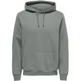 Only & Sons Hoodie Ceres Hellgrau, L
