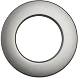 Stoffösen für 33mm Stoffloch - Hightech Kuststoff - Made in Germany - Auch für dicke Stoffe geeignet - 10 Stück - Farbe Edelstahl