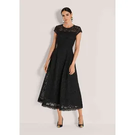 Madeleine Midikleid Schwarz 38