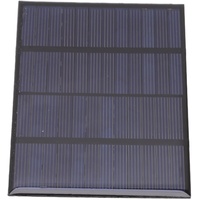 12V 1.5W Mini-Solarpanel DIY Solarbatterie-Ladepanel Polysilizium-Solarzelle für Campinglaternen, Mobiltelefon, hohe Genauigkeit