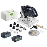 Festool SYMC 70 EB-Basic Akku Leistensäge 36 V 216 mm + 2x Akku 8,0 Ah + Systainer