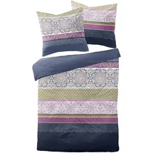 Traumschlaf Helsingor Biber Lila 135 x 200 cm + 80 x 80 cm