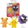 Jazwares Pokémon Battle Figure Set - Teddiursa, Pikachu, Nebulak,