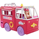 Barbie Feuerwehrauto mit Chelsea