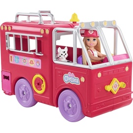 Barbie Feuerwehrauto mit Chelsea