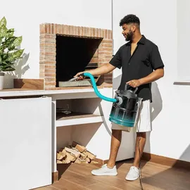 Cecotec Conga Ash 4000 Home. 1200W Leistung, Saugkraft 18kPa, Metallbeschichteter Schlauch, Metallgitterfilter, 38mm Düse