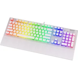 endorfy Omnis Pudding Onyx - Kabelgebunden - USB - Mechanischer Switch - QWERTY - RGB-LED - Weiß - Weiß