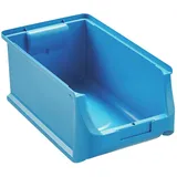 forum® Kleinteilemagazin, Sichtbox blau Größe 4 355 x 205 x 150 mm