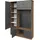 borchardt Möbel Kompakta Garderobenschrank 140 x 36 x 202 grau