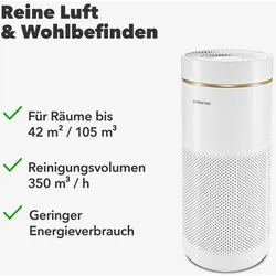 Design-Luftreiniger AirgoClean 170 +
