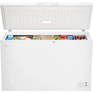 Tronitechnik TroniTechnik® Gefriertruhe Kühltruhe BORGAR PRO mit 2in1 Gefrier- und Kühlfunktion 290 Liter, 229kwh/Jahr LED-Licht