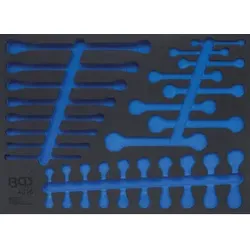 BGS Werkstattwageneinlage 3/3 4016-5, leer, für Art. 4016