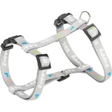 TRIXIE Junior Puppy H-Harness with Lead M-L: 27-45cm/10mm 2m. light grey