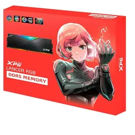 A-Data ADATA Lancer RGB Black DDR5-6000 CL30 RAM Gaming Arbeitsspeicher