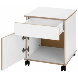 vogl möbelfabrik Trelle Rollcontainer 45 x 50 x 56 cm weiß