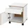 vogl möbelfabrik Trelle Rollcontainer 45 x 50 x 56 cm weiß
