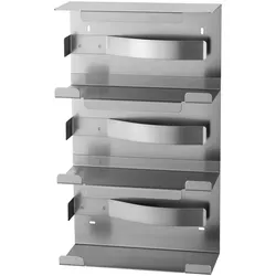 MediQo-line Handschuhspender TRIO Aluminium - artikel 8497