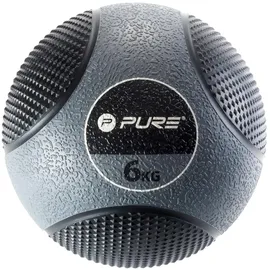 Pure2Improve Medizinball 6 kg, Grau