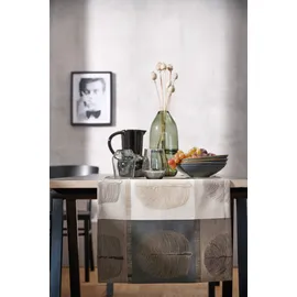 APELT Tischläufer "Vito, LOFT STYLE", grau (taupe, braun, natur), B:44cm L:140cm, Polyester, Viskose, Tischdecken, Jacquardgewebe
