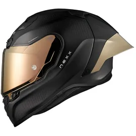 NEXX X.R3R Zero Pro 2 Integralhelm - Matt Schwarz/Gold - XL