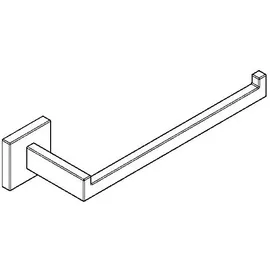 kwc aquarotter gmbh CUBUS Handtucharm Edelstahl Weiß 2000106351
