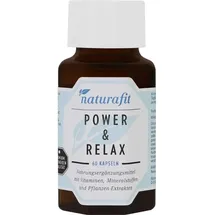 NATURAFIT Power & Relax Kapseln 60 St.