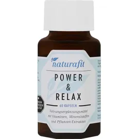 NATURAFIT Power & Relax Kapseln 60 St.