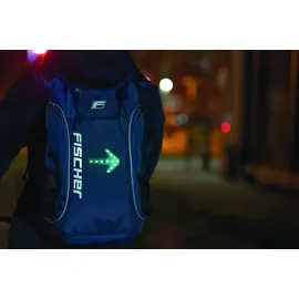Fischer Rucksack mit Blinkfunktion dunkelblau