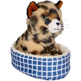Die Spiegelburg Katze Cleo im Korb - Lustige Tierparade