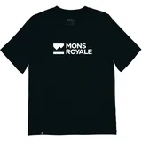 Mons Royale Icon Relaxed Tee Schwarz M