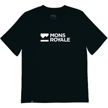 Mons Royale Icon Relaxed Tee Schwarz M