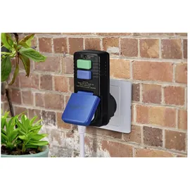 Sygonix Personenschutz-Zwischenstecker 230 V/AC Schwarz SY-5732396 2 St.