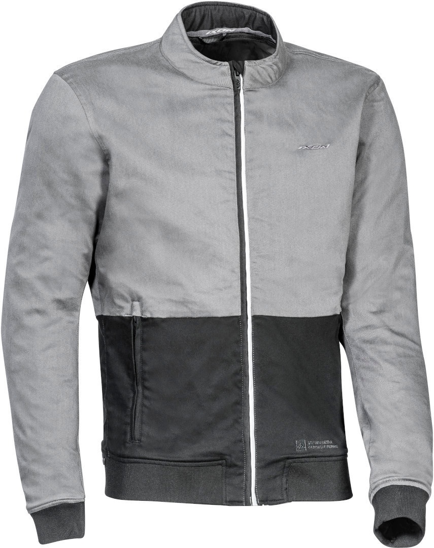 Ixon Fulham Motorrad Textiljacke, schwarz-grau, Größe 3XL für Männer