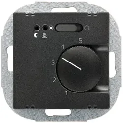 Siemens 5TC97745AC00 DELTA style Raumtemperaturregler für Fußbodenheizung, anthrazit
