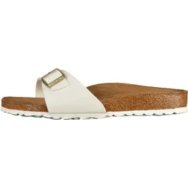 Birkenstock Madrid Birko-Flor Lack schmal patent white 41