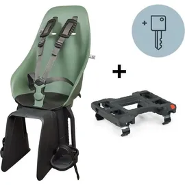 Urban Iki Gepäckträgerkindersitz Grün/Schwarz