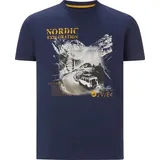 Jan Vanderstorm T-Shirt HAKSE dunkelblau- 72/74