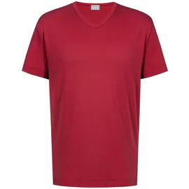 MEY V-Shirt Solid Night rot M